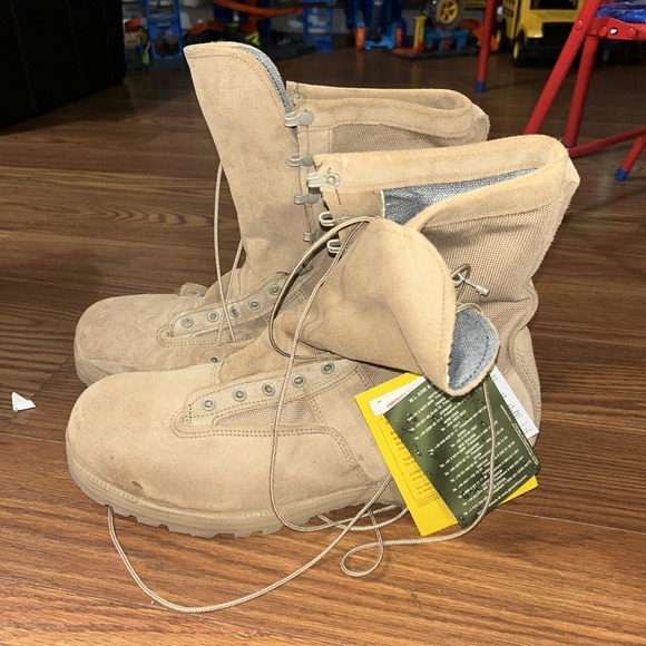 NWT Military Belleville US Army Air Force Flight Work 790G Goretex Boots 14 Wide main image 5
